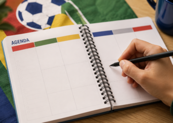 "Para que planifiquen su semana", Matias Mowszet vía X compartió el cronograma de lo que resta del mundial.