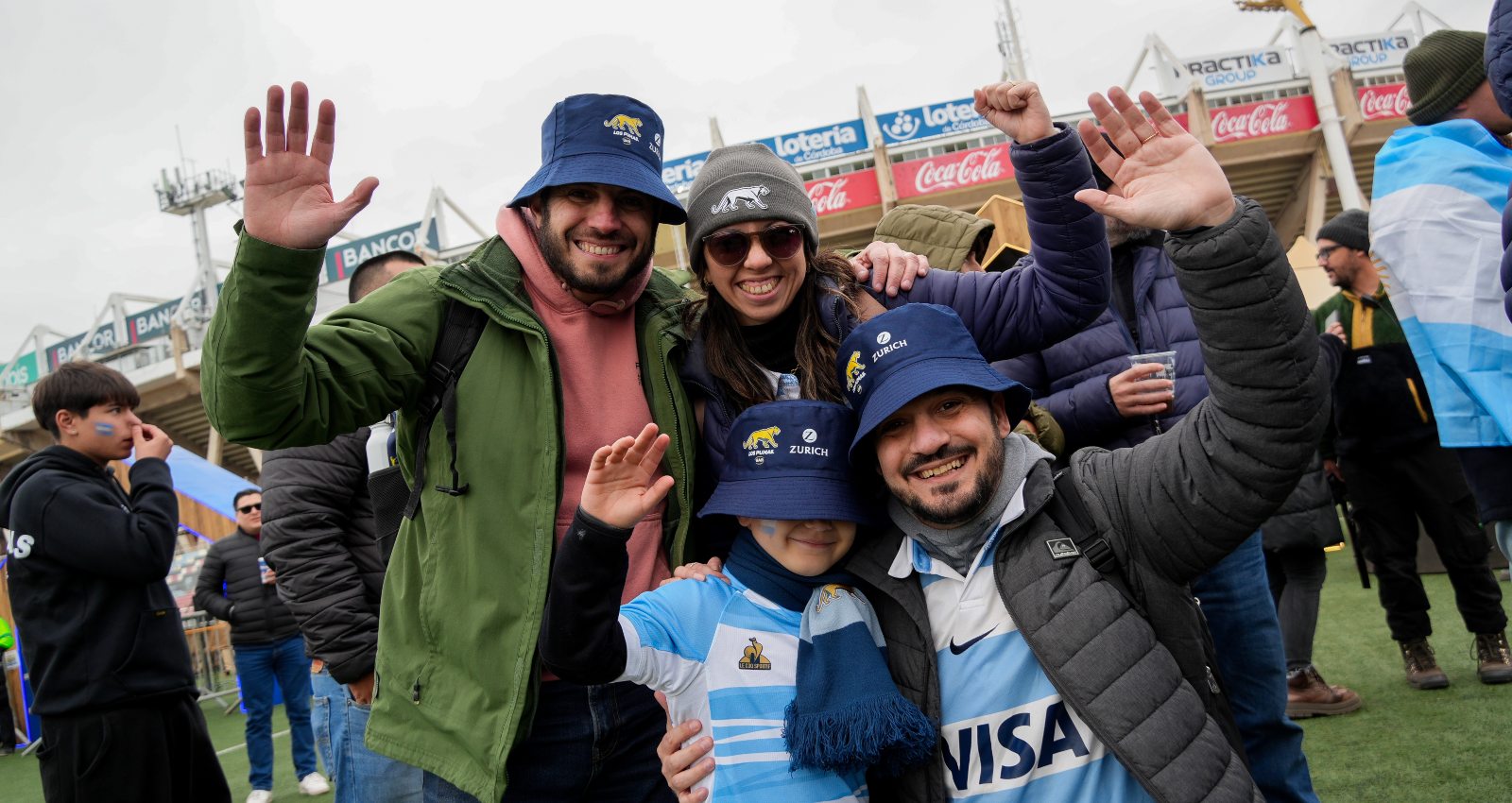Córdoba volvió a vivir una fiesta del rugby internacional junto a Los Pumas