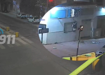 El monitoreo de las cámaras frustró el robo de un aire acondicionado Tras su aprehensión, quedó a disposición de la Justicia.
