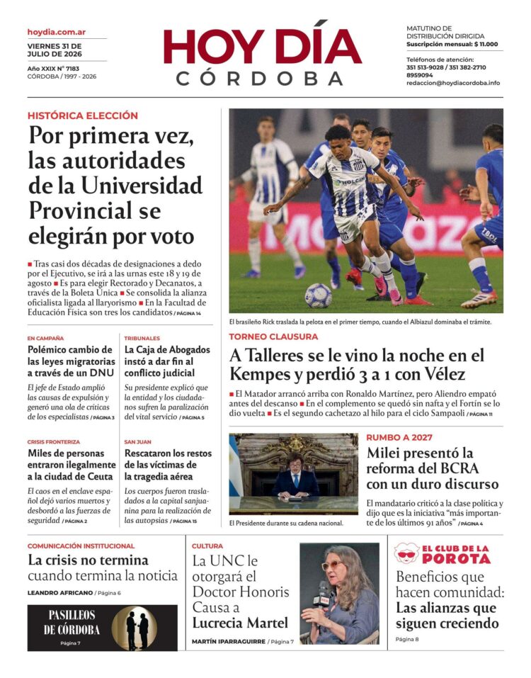 Tapa 31-07-26