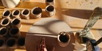 Una jornada de cerámica y gastronomía en Traslasierra