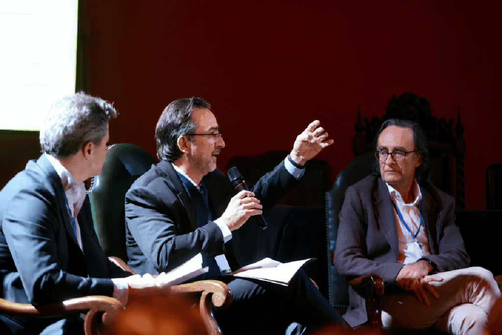 Osvaldo Giordano en el encuentro celebrado en Brasil.