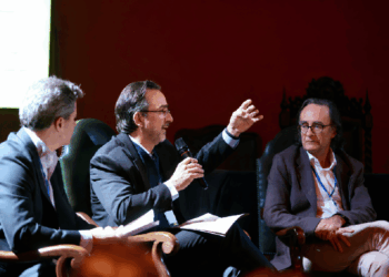Osvaldo Giordano en el encuentro celebrado en Brasil.