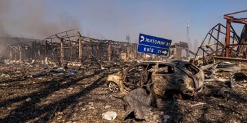 Al menos 37 personas murieron en un ataque letal con drones en Ucrania Al menos 37 personas murieron en un ataque letal con drones en Ucrania