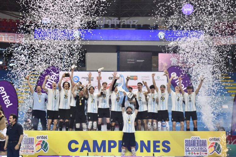 Argentina venció a Brasil en la final y se consagró campeona sudamericana
