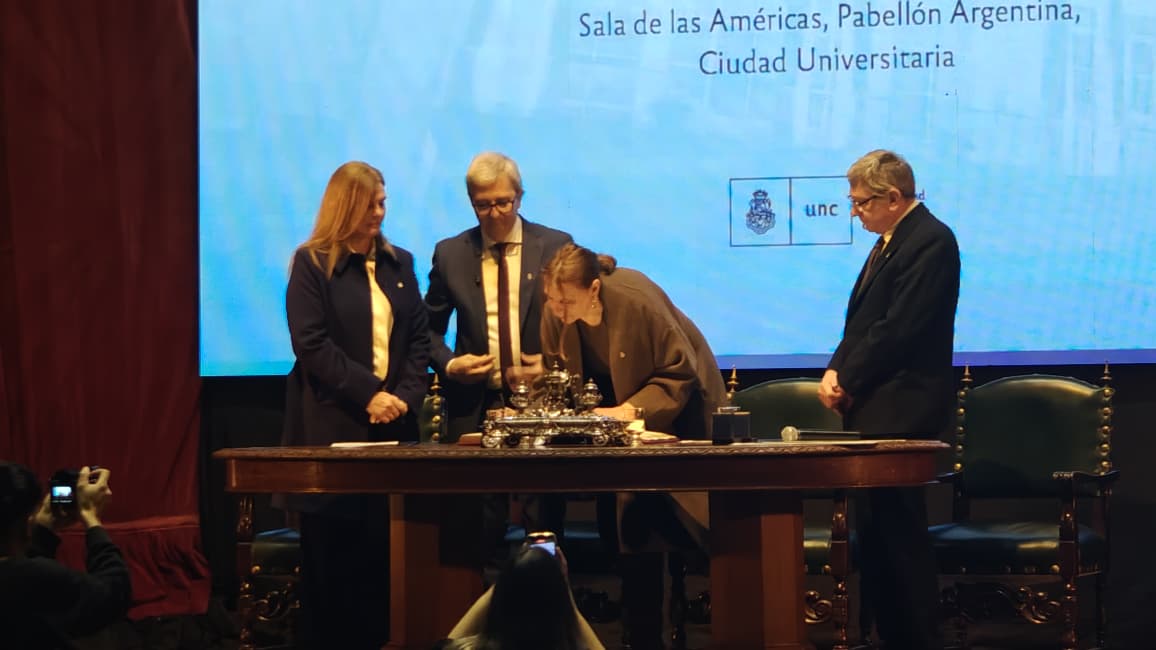Jhon Boretto y Mariela Marchisio asumieron un nuevo mandato al frente de la UNC