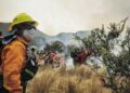 Continúa el incendio en Punilla y bomberos trabajarán toda la noche Continúa el incendio en Punilla y bomberos trabajarán toda la noche