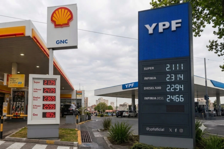 Combustibles en Córdoba: YPF subió sus precios y Shell los mantuvo sin cambios Cargar 45 litros de nafta Súper ya supera los $94.000 en Córdoba.