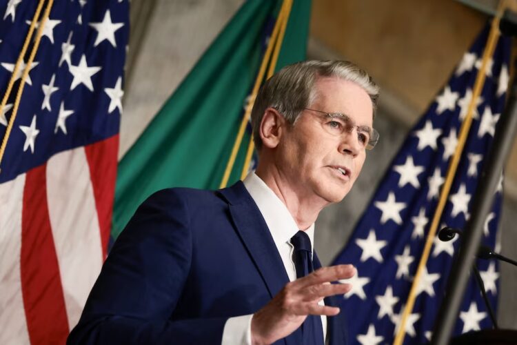 El secretario del Tesoro de Estados Unidos, Scott Bessent.