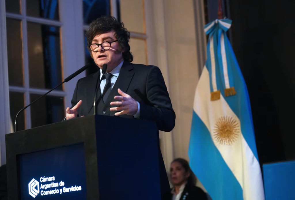 El presidente Javier Milei.