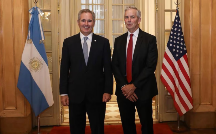 EE. UU. destacó la transformación de Argentina y pidió avanzar con el acuerdo comercial Pablo Quirno y Jeff Goettman.