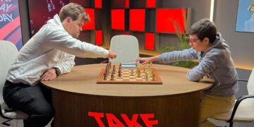 Faustino Oro le ganó una partida a Magnus Carlsen, el número uno del mundo