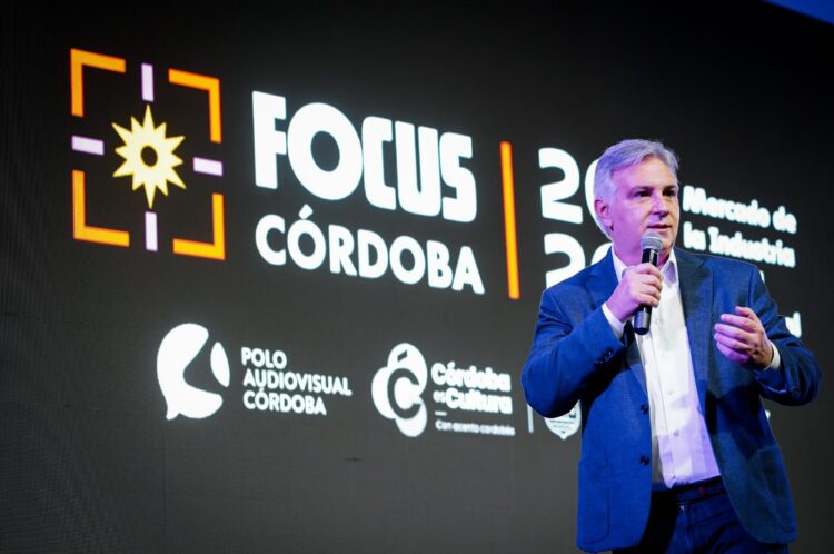 Llaryora llamó a proyectar la industria audiovisual cordobesa al mundo Llaryora llamó a proyectar la industria audiovisual cordobesa al mundo