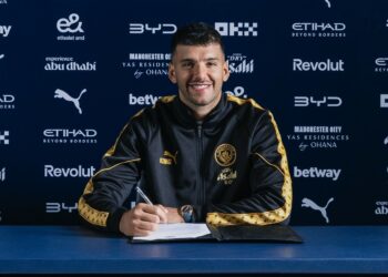 Gerónimo Rulli fue presentado en el Manchester City: “Llegué al mejor club del mundo”