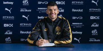 Gerónimo Rulli fue presentado en el Manchester City: “Llegué al mejor club del mundo” Gerónimo Rulli fue presentado en el Manchester City: “Llegué al mejor club del mundo”