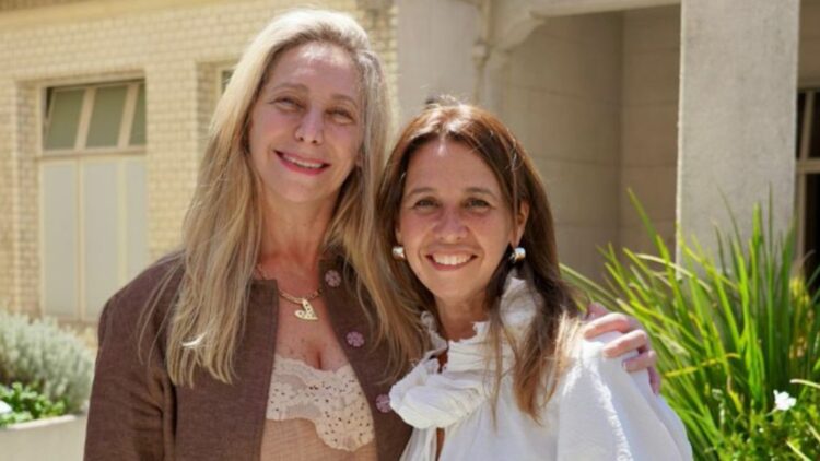 Gestos de distanciamiento entre el Gobierno y el PRO de Macri Karina Milei junto a Pilar Ramírez, la presidenta de LLA en CABA.