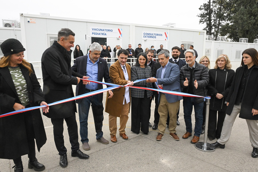 La Provincia inauguró un nuevo bloque modular en el Hospital Misericordia La Provincia inauguró un nuevo bloque modular en el Hospital Misericordia