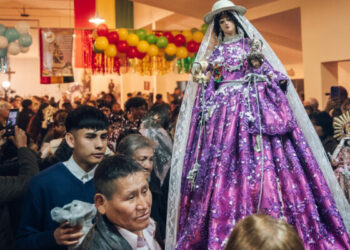 Villa El Libertador se prepara para celebrar a la Virgen de Urkupiña