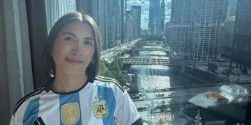 Iliana Lick trabaja como niñera.