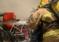 Incendio en Nueva Córdoba una bicicleta eléctrica en carga inició el fuego