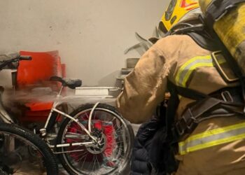 Incendio en Nueva Córdoba una bicicleta eléctrica en carga inició el fuego