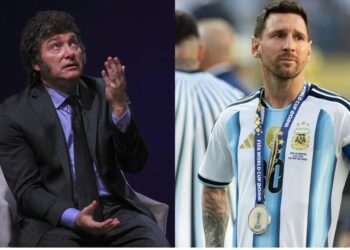 Javier Milei se refirió al fallecimiento de Jorge Messi.