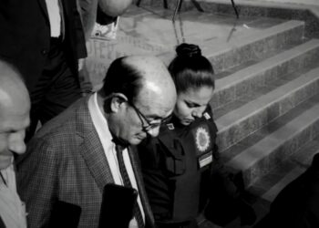 Juicio a Oscar González en Tribunales de Villa Dolores. Foto: gentileza.