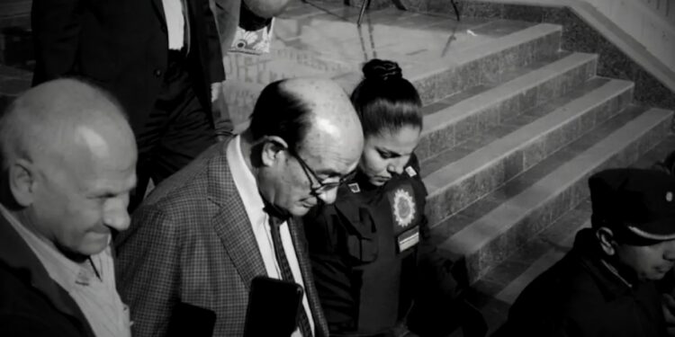 Juicio a Oscar González en Tribunales de Villa Dolores. Foto: gentileza.