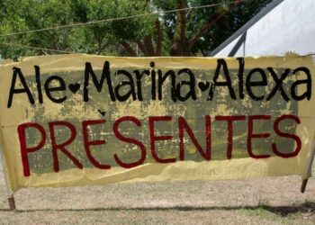 Juicio contra Oscar González, novena audiencia. Foto: Mesa de trabajo por los DDHH de Traslasierra.