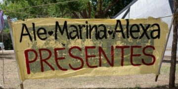 Juicio contra Oscar González, novena audiencia. Foto: Mesa de trabajo por los DDHH de Traslasierra.