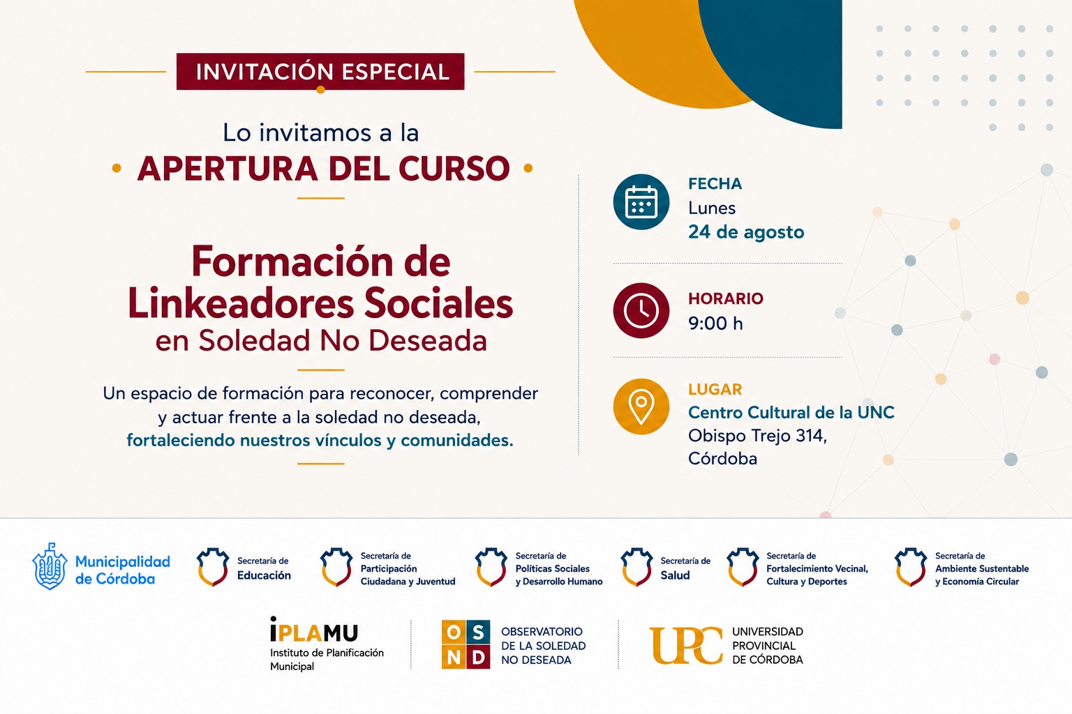 Linkeadores sociales: vínculos que cuidan y comunidades que acompañan Linkeadores sociales: vínculos que cuidan y comunidades que acompañan