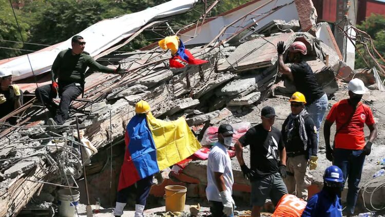 El terremoto de magnitud 7,4 que el pasado lunes golpeó el noroeste del país y dejó al menos 240 muertos, según las autoridades regionales.