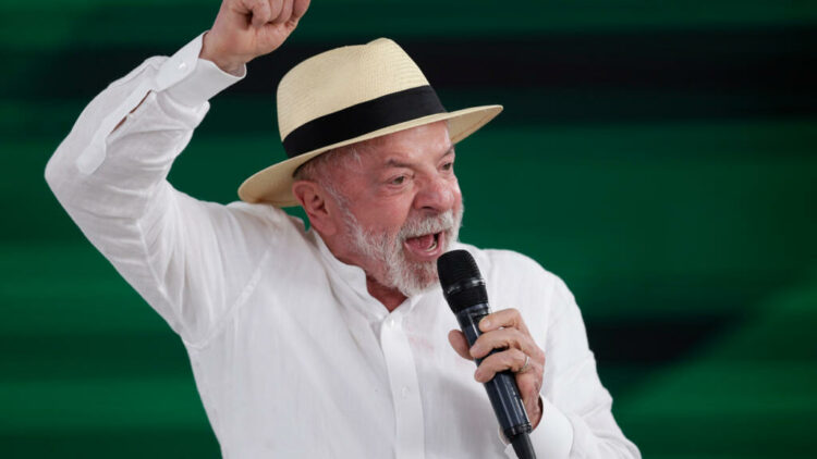 El mandatario brasileño, Luiz Inácio Lula da Silva.
