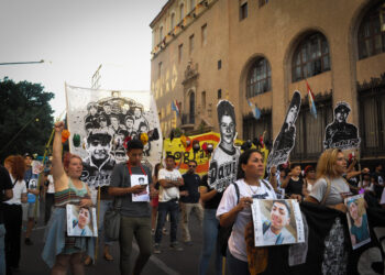Marcha de la gorra, noviembre 2029. Foto: Fátima Vanessa Giménez.
