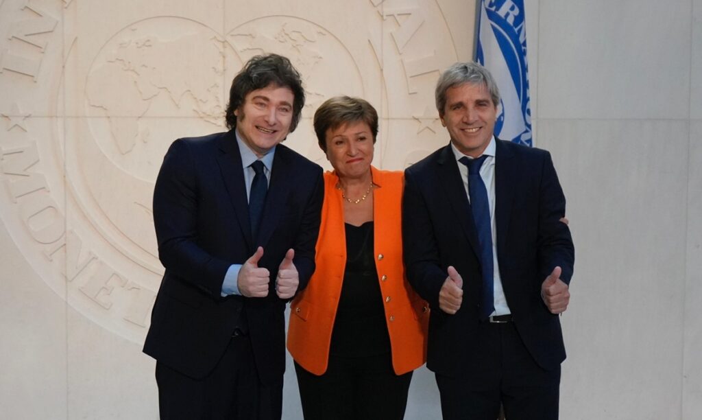 Milei ratificó que no habrá auxilio del Estado para los deudores Milei ratificó que no habrá auxilio del Estado para los deudores