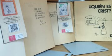 Libros que guardan las huellas de sus autores.