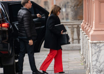 Patricia Bullrich, jefa del bloque de senadores de La Libertad Avanza.