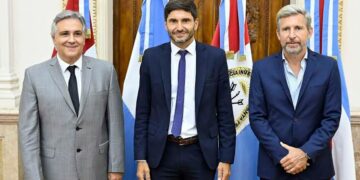 Santilli recibe mañana a Llaryora, junto con Pullaro y Frigerio