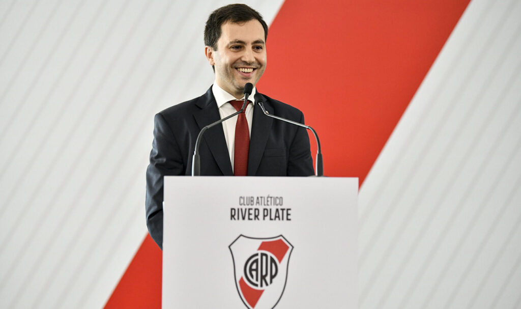 Stefano Di Carlo, presidente de River.