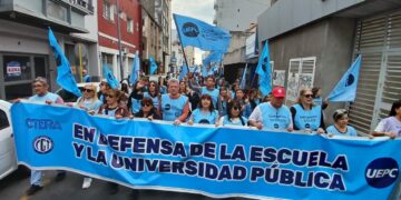 La UEPC informó una adhesión del 75% al paro docente en Córdoba