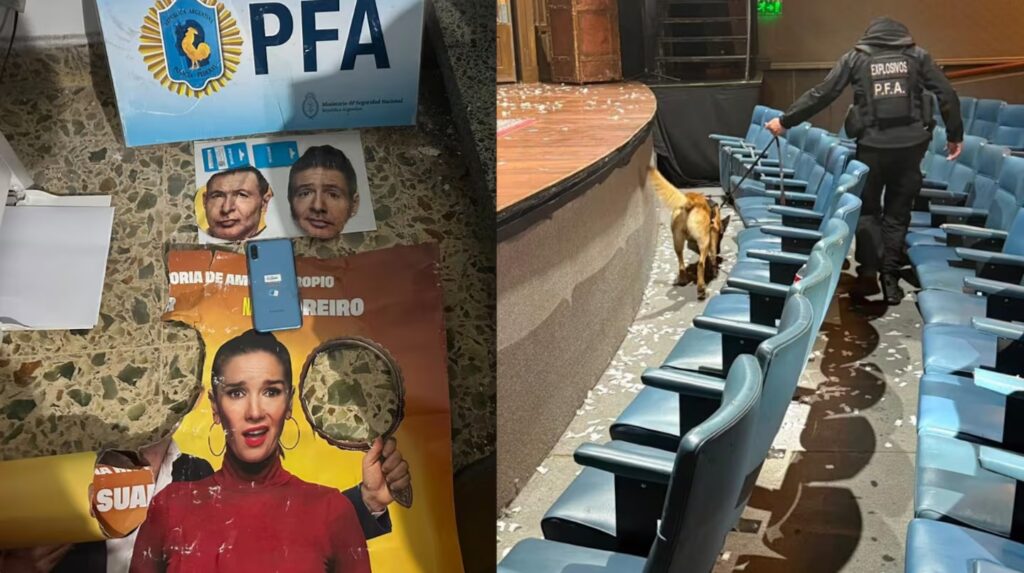 Una mujer detenida tras amenazar con bombas espacios vinculados a las producciones de Adrián Suar Una mujer detenida tras amenazar con bombas espacios vinculados a las producciones de Adrián Suar