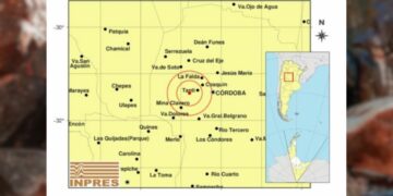 Temblor en Córdoba: un sismo de magnitud 2,8 tuvo epicentro cerca de Tanti Información del Instituto Nacional de Prevención Sísmica.