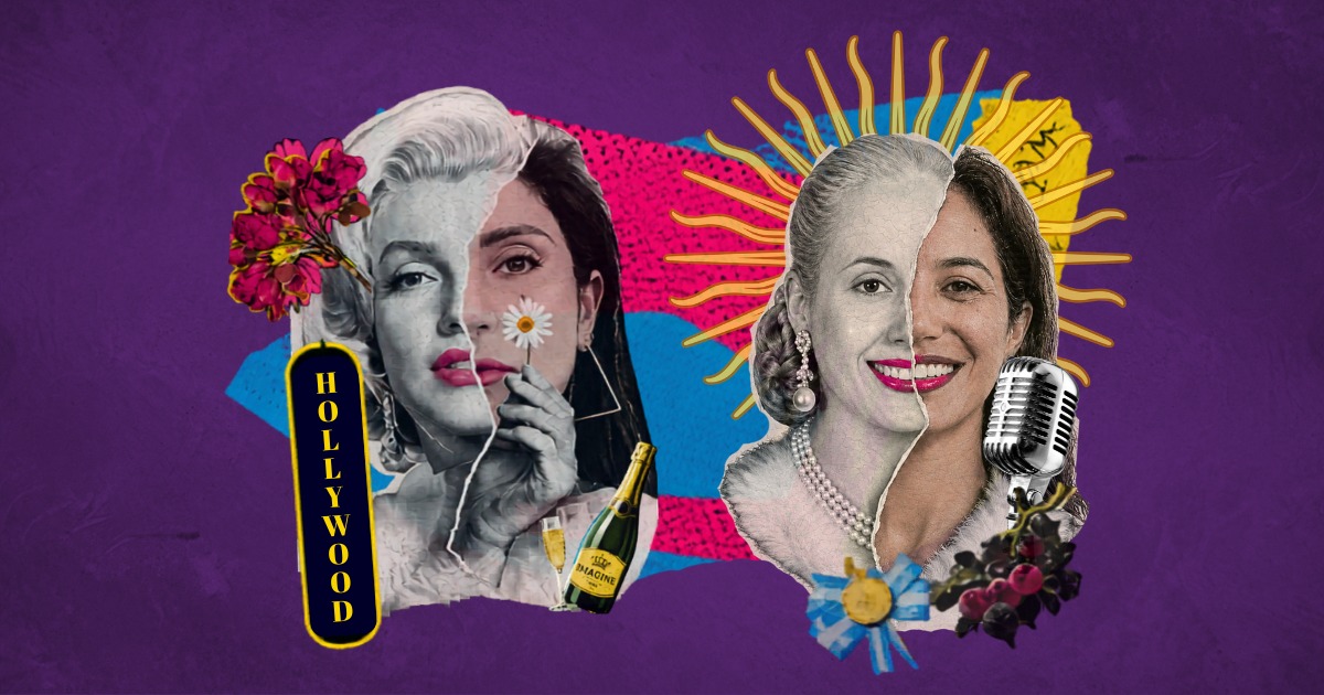 Y qué podría pasar si Marilyn y Evita se encontraran Y qué podría pasar si Marilyn y Evita se encontraran