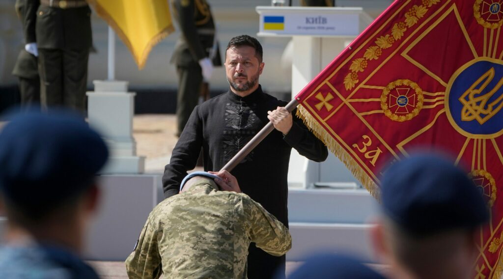 A 35 años de su independencia, Ucrania reafirma su resistencia frente a Rusia