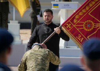 A 35 años de su independencia, Ucrania reafirma su resistencia frente a Rusia