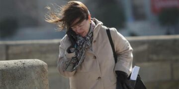 Advierten por fuertes vientos en Córdoba durante la mañana del jueves