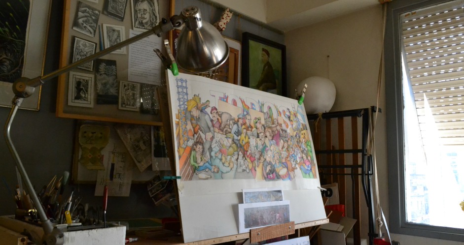 El cordobés que recibió el Premio Nacional a la Trayectoria Artística Una vida dedicada al arte.
