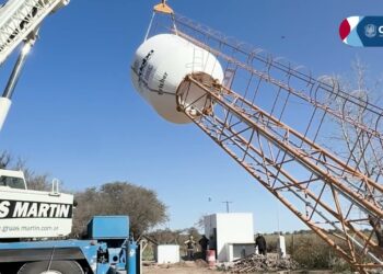 Avanza con una obra para mejorar el abastecimiento de agua potable Avanza con una obra para mejorar el abastecimiento de agua potable