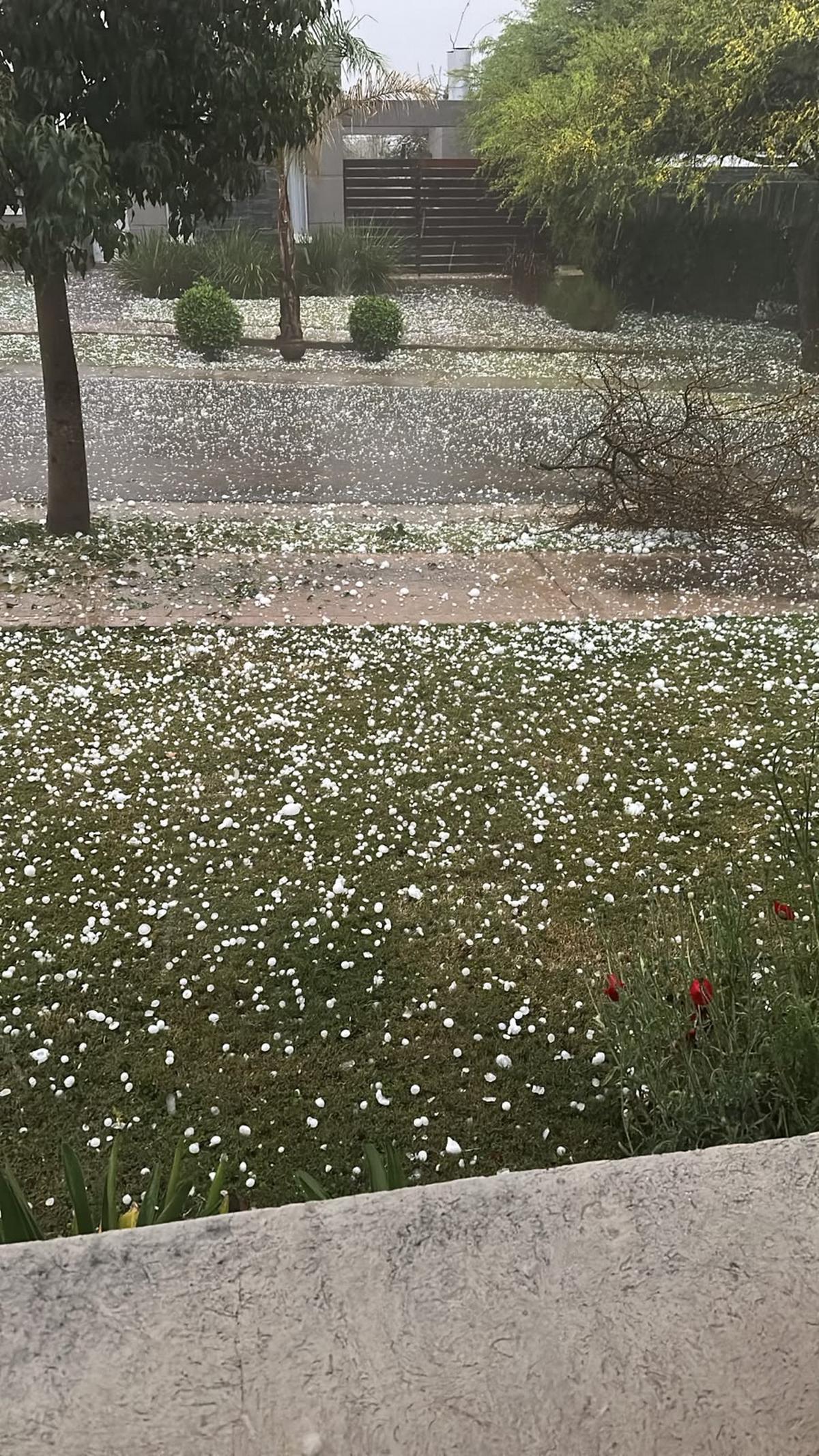 Los daños que está dejando la tormenta en las Sierras y la ciudad Los daños que está dejando la tormenta en las Sierras y la ciudad