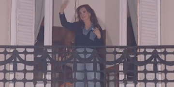 Acto en apoyo a CFK a cuatro años del atentado